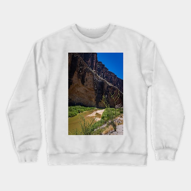 Santa Elena Canyon Crewneck Sweatshirt by Gestalt Imagery